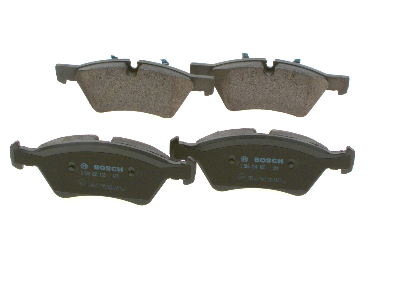 BOSCH Bremseklodser 0986494165 for MERCEDES-BENZ