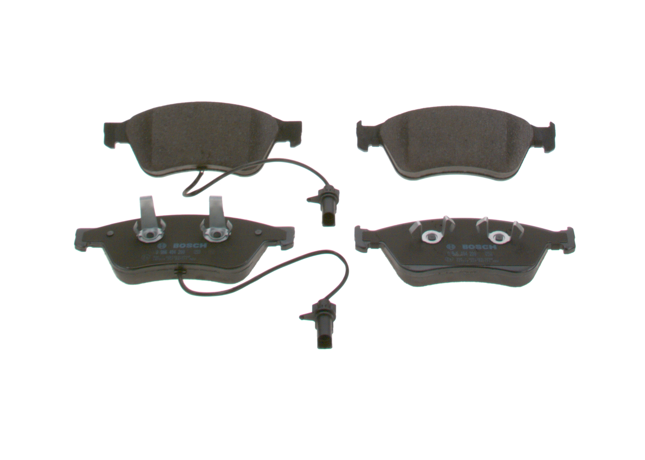 BOSCH Bremseklodser 0986494200 for VW AUDI