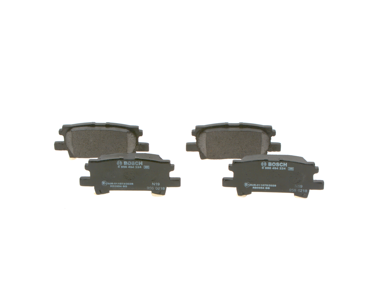 BOSCH Bremseklodser 0986494224 for LEXUS