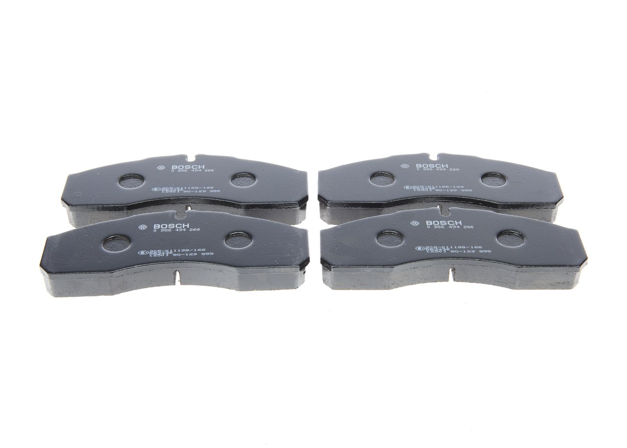 BOSCH Bremseklodser 0986494266 for IVECO RENAULT NISSAN