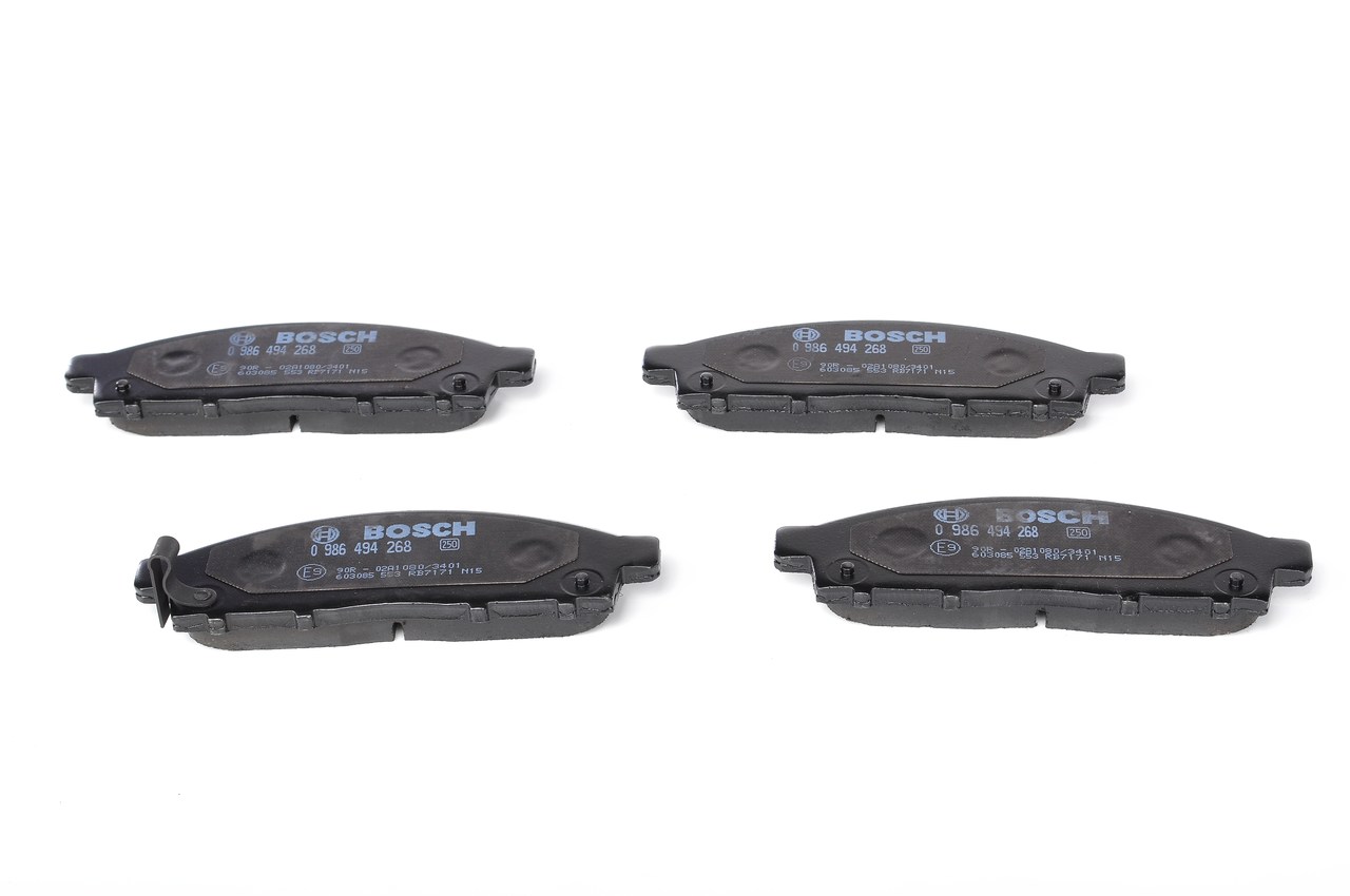 BOSCH Bremseklodser 0986494268 for MITSUBISHI