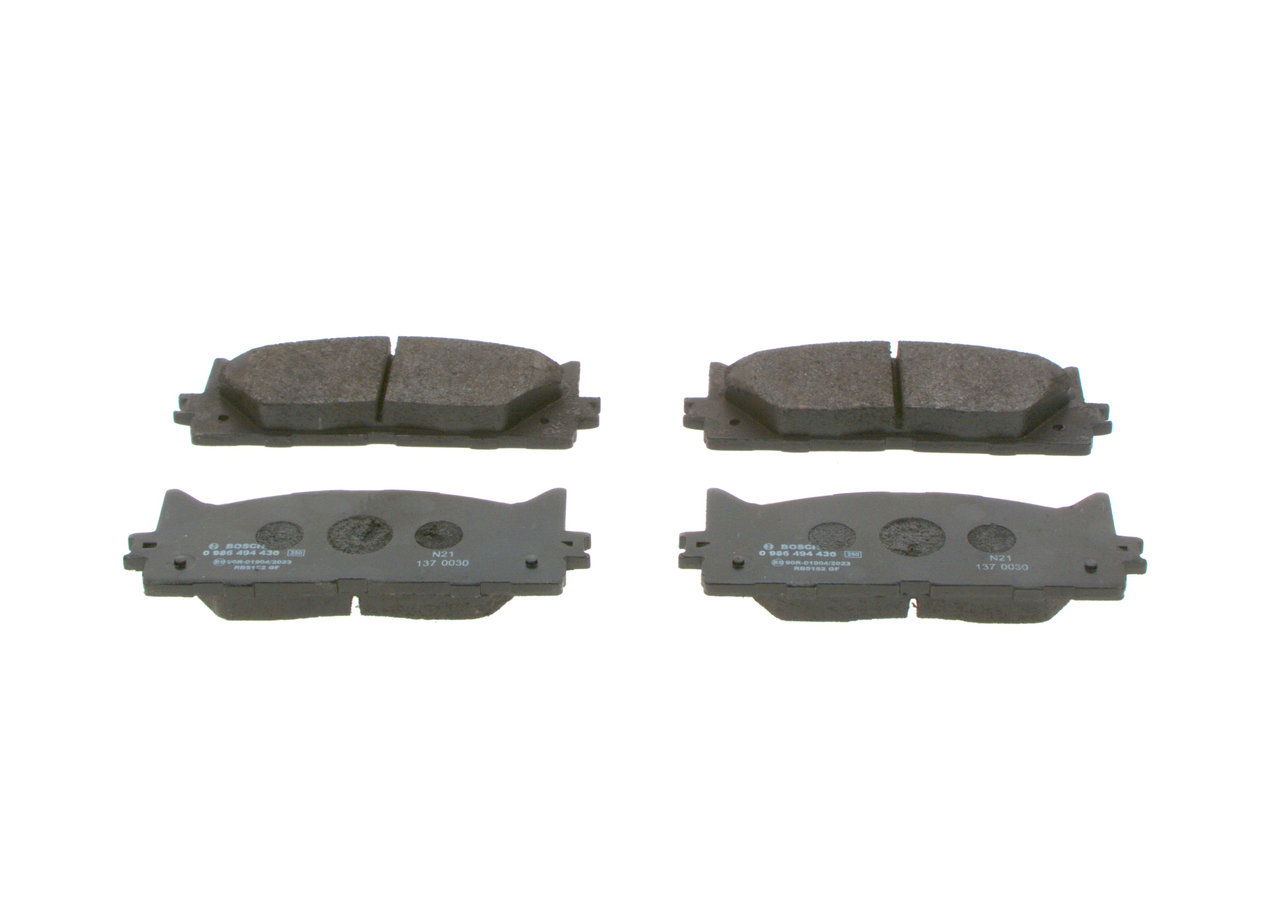 BOSCH Bremseklodser 0986494430 for LEXUS TOYOTA