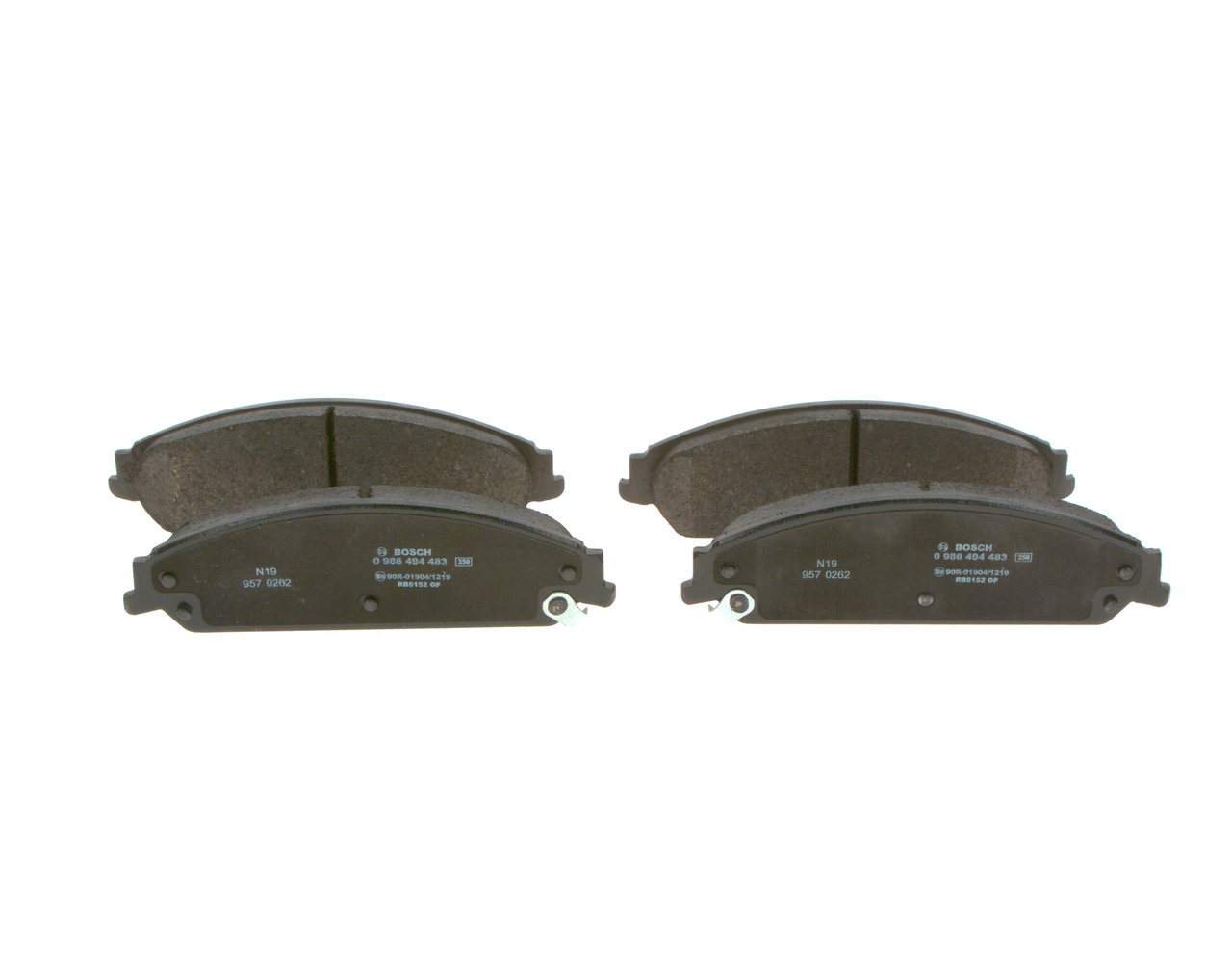 BOSCH Bremseklodser 0986494483 for LANCIA DODGE