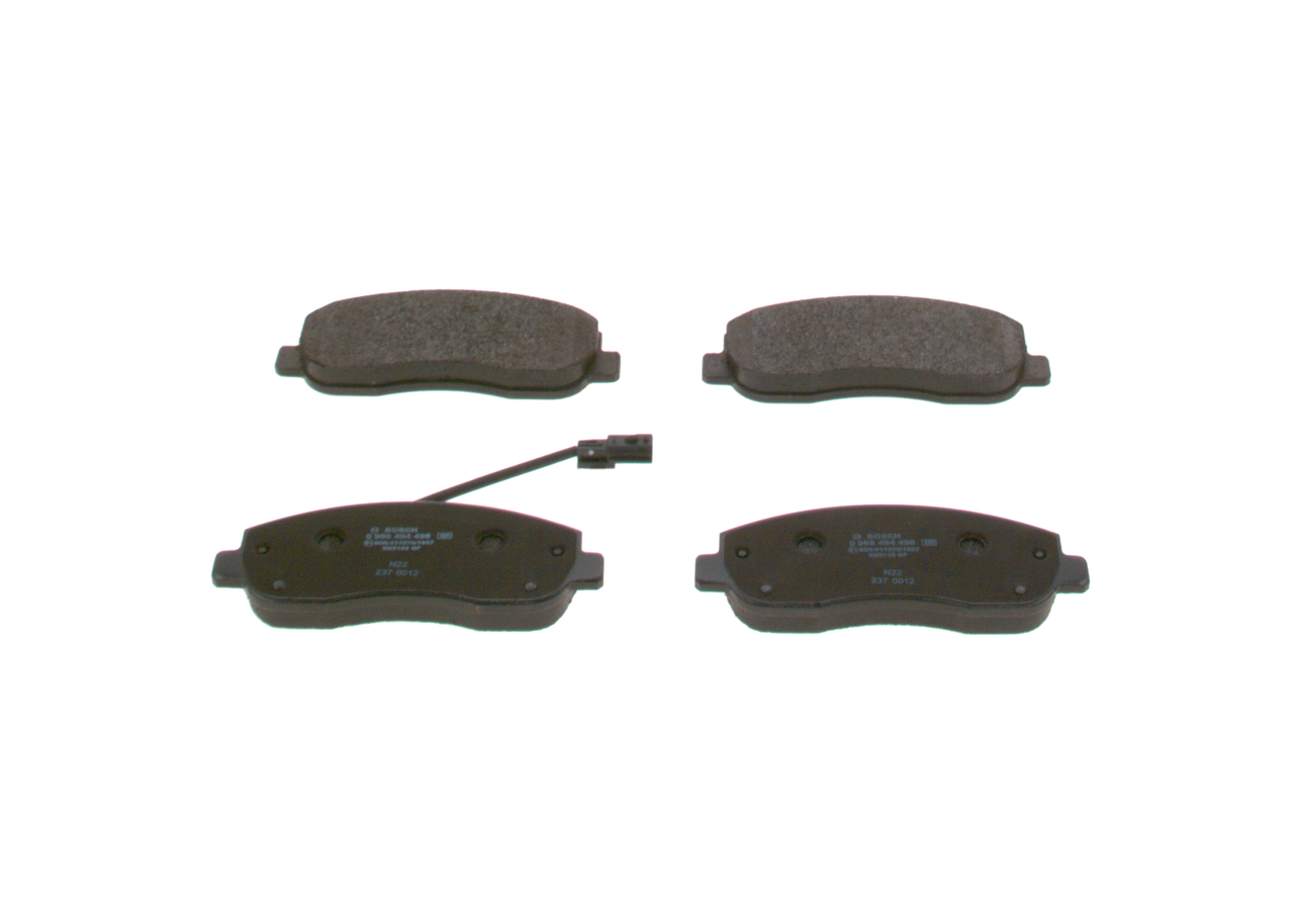 BOSCH Bremseklodser 0986494498 for HOLDEN VAUXHALL NISSAN RENAULT