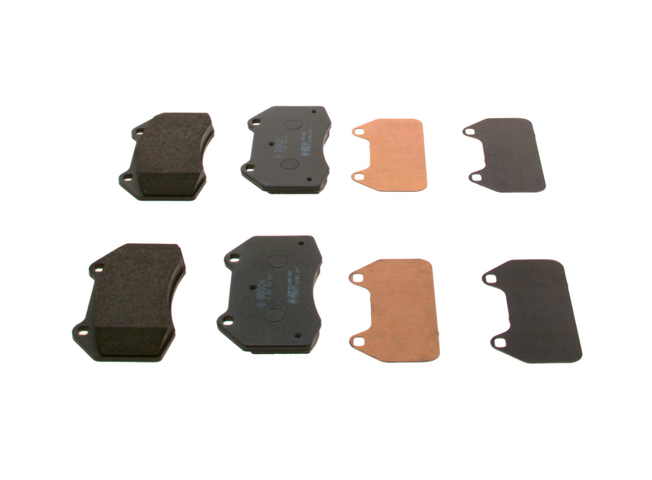 BOSCH Bremseklodser 0986494551 for RENAULT ALPINE