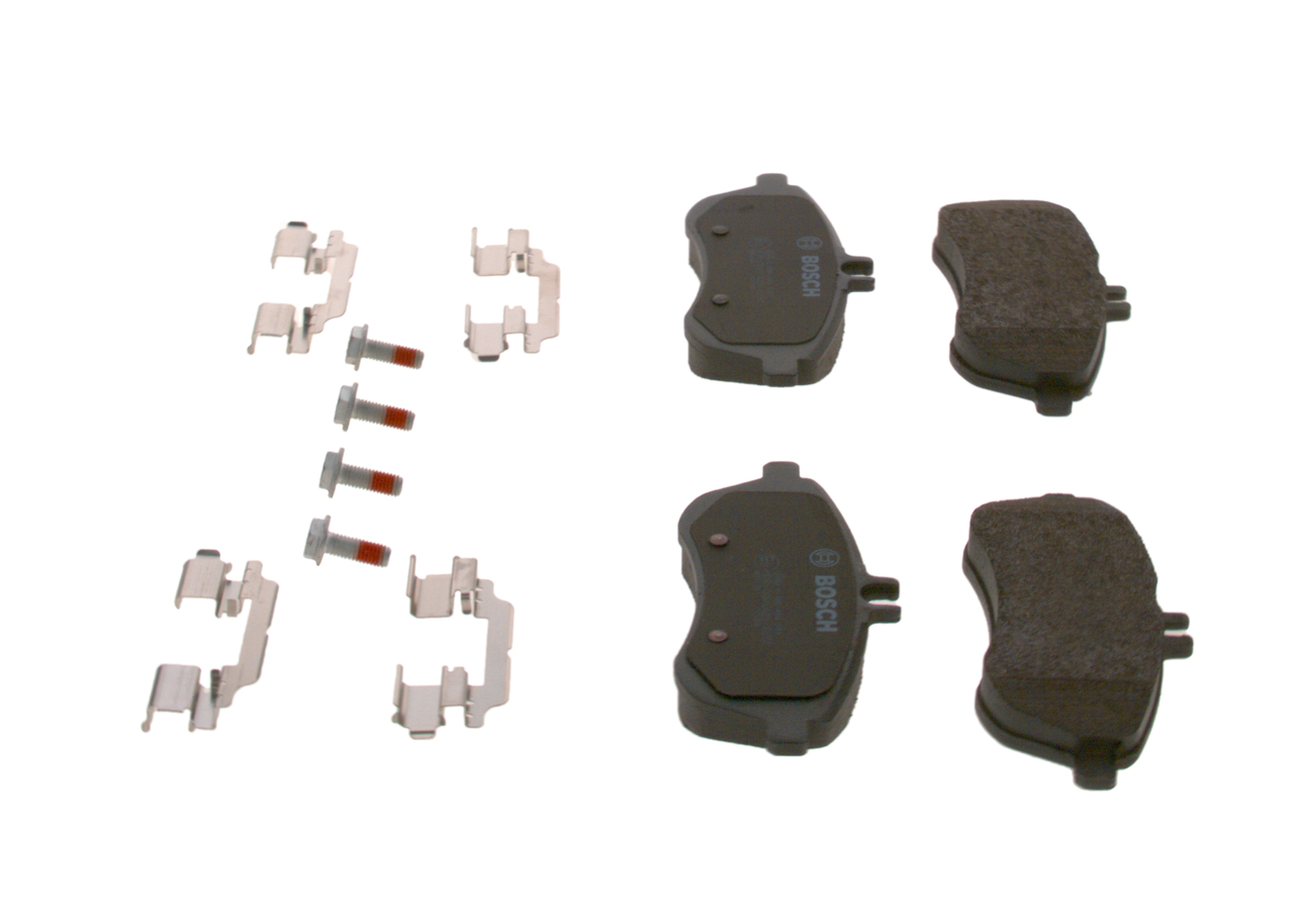 BOSCH Bremseklodser 0986494593 for MERCEDES-BENZ