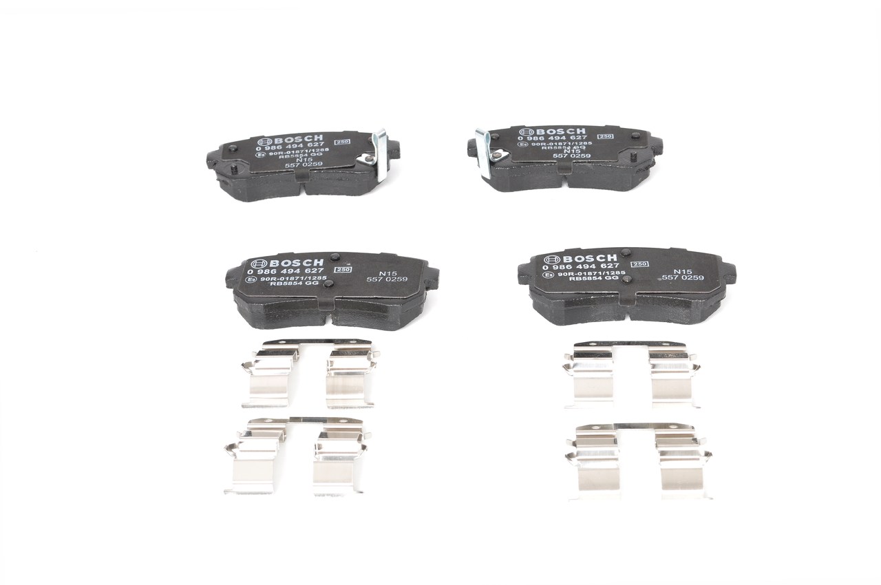 BOSCH Bremseklodser 0986494627 for KIA HYUNDAI