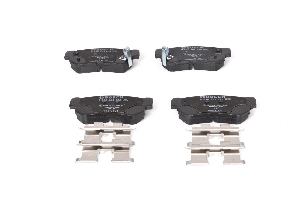 BOSCH Bremseklodser 0986494635 for HYUNDAI KIA