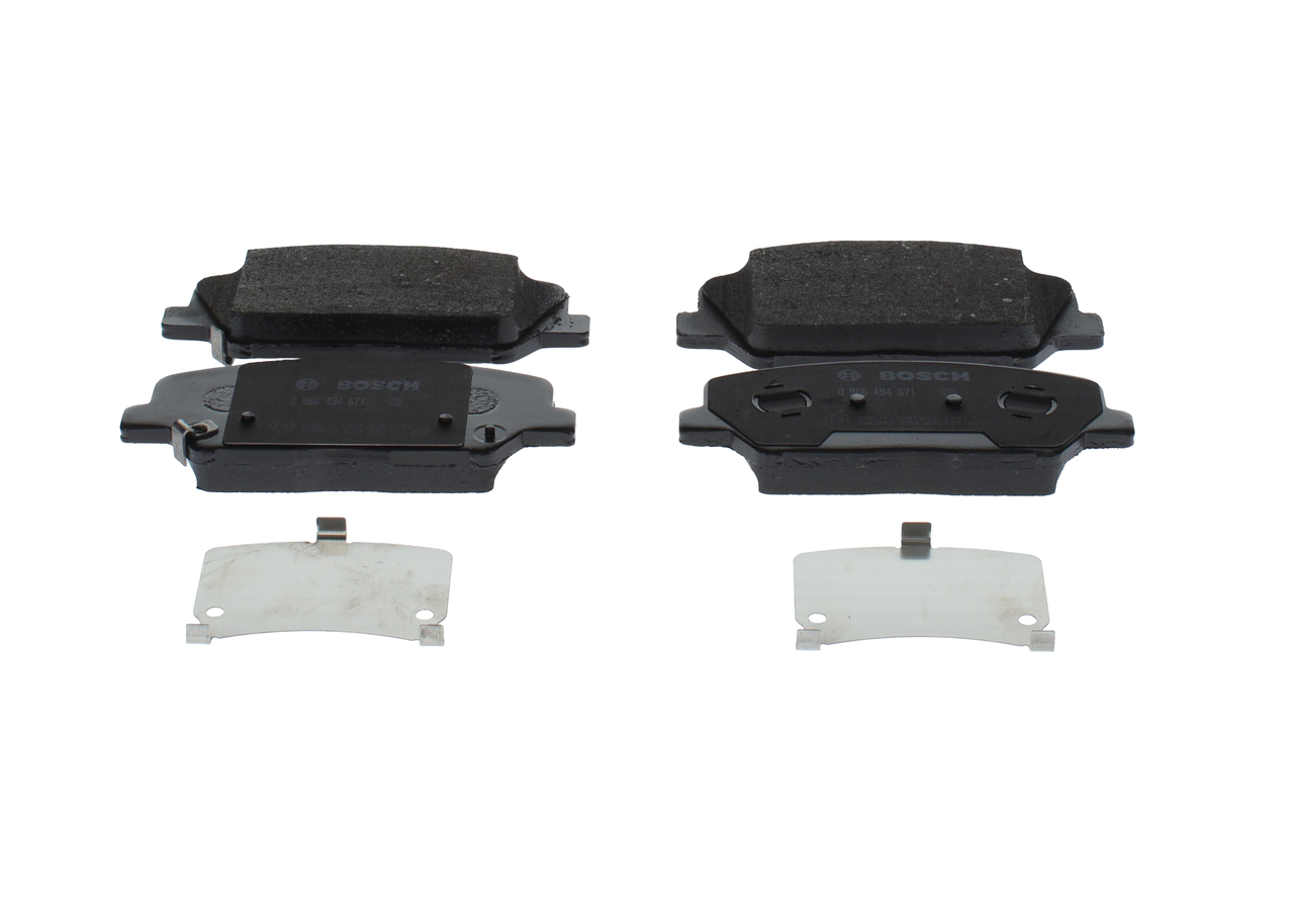 BOSCH Bremseklodser 0986494671 for HYUNDAI KIA