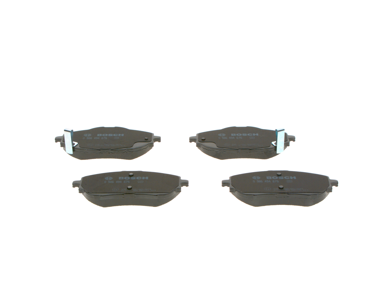 BOSCH Bremseklodser 0986494676 for LEXUS TOYOTA