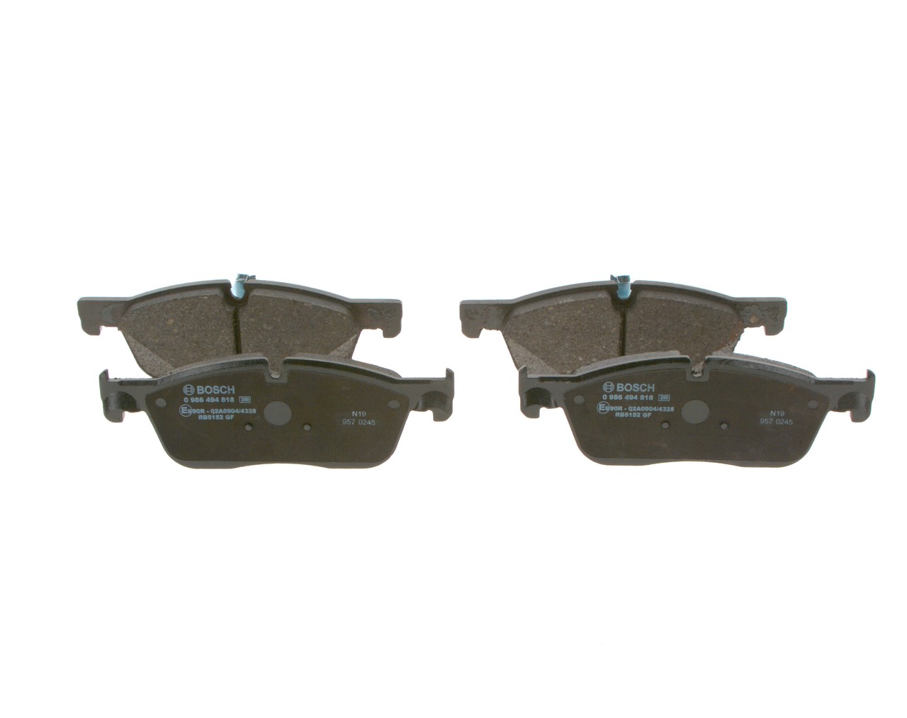 BOSCH Bremseklodser 0986494818 for LAND ROVER JAGUAR