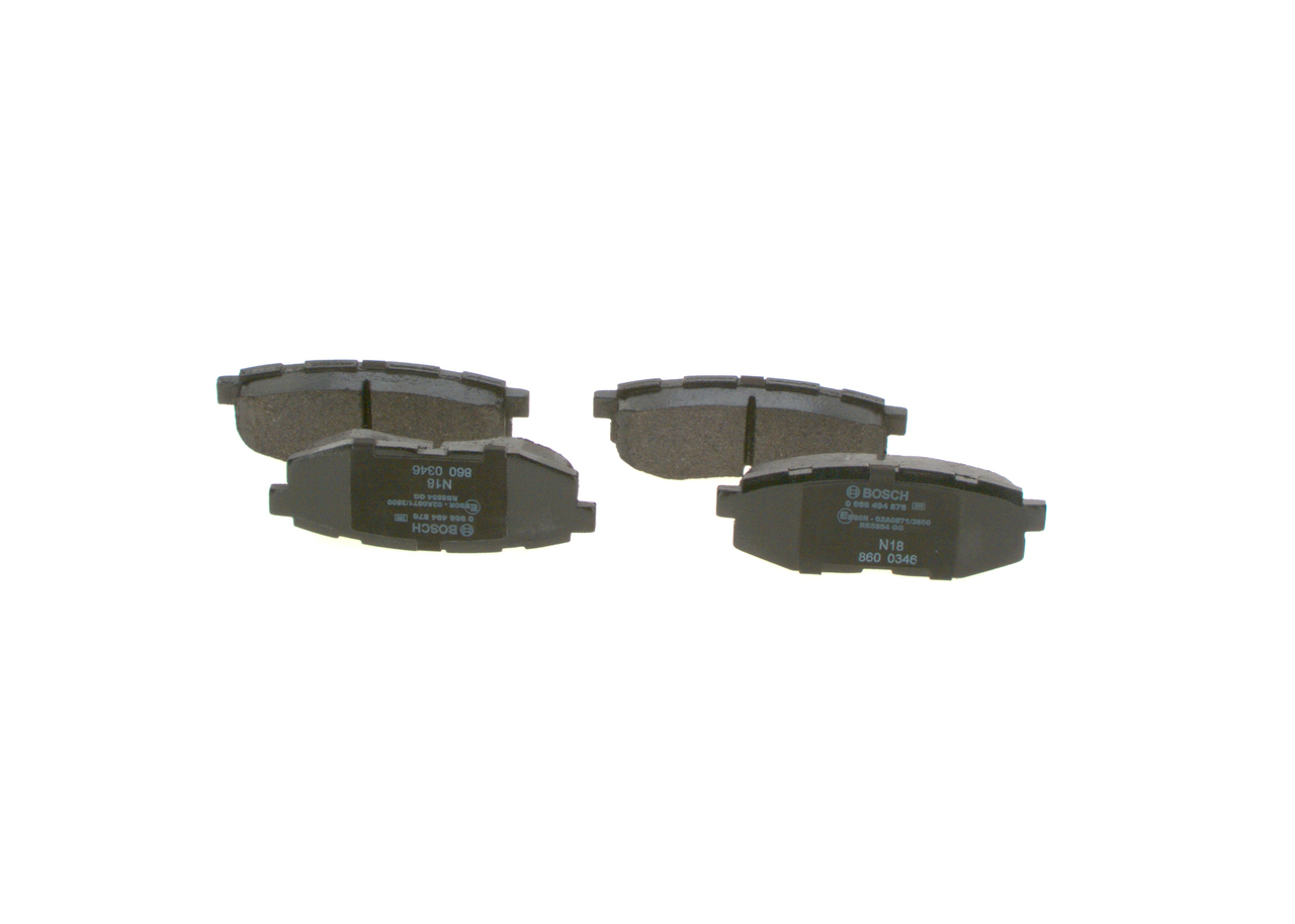 BOSCH Bremseklodser 0986494876 for SUBARU TOYOTA