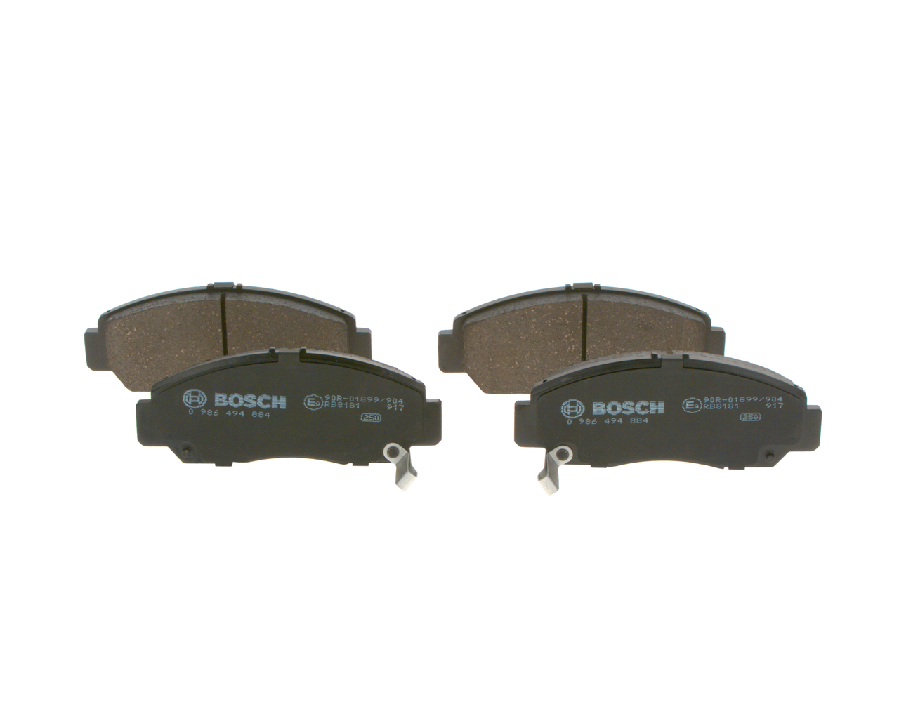 BOSCH Bremseklodser 0986494884 for KIA