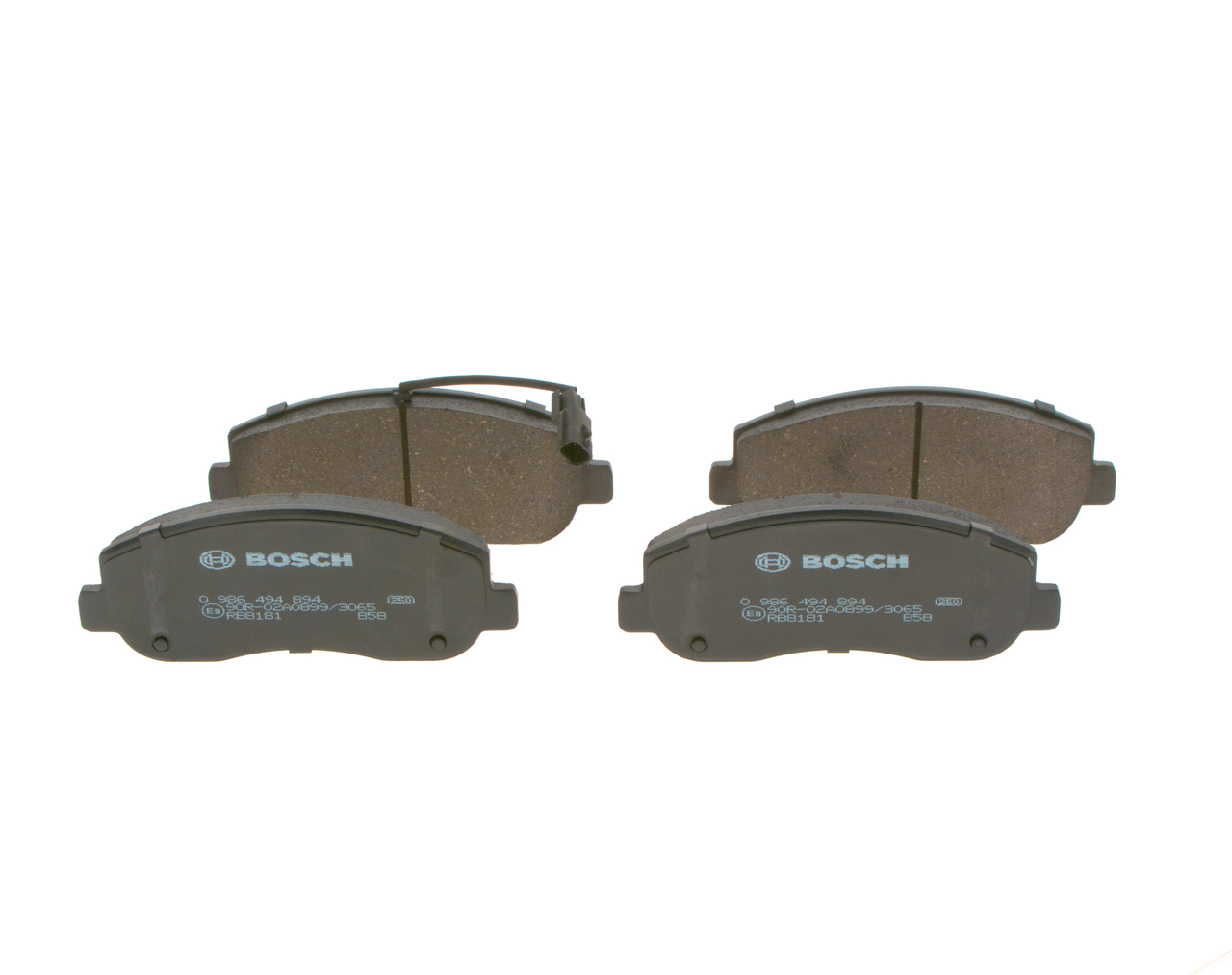 BOSCH Bremseklodser 0986494894 for VAUXHALL HOLDEN NISSAN RENAULT