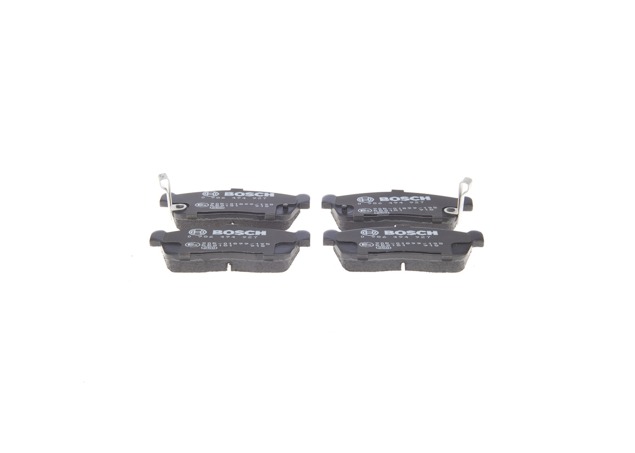 BOSCH Bremseklodser 0986494927 for DAIHATSU SUZUKI SUBARU TOYOTA MAZDA MITSUBISHI NISSAN