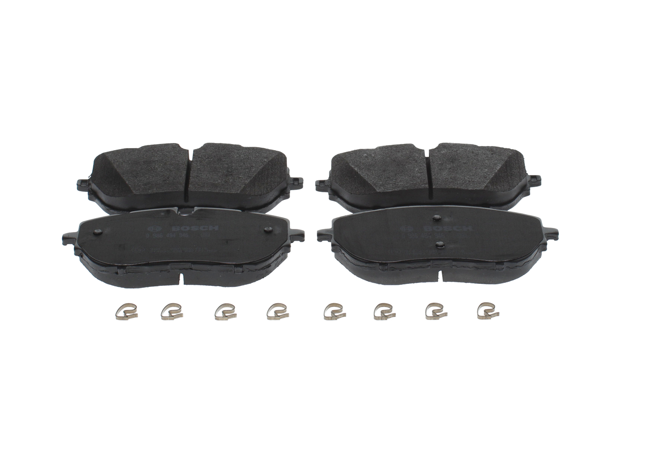 BOSCH Bremseklodser 0986494946 for PEUGEOT VAUXHALL
