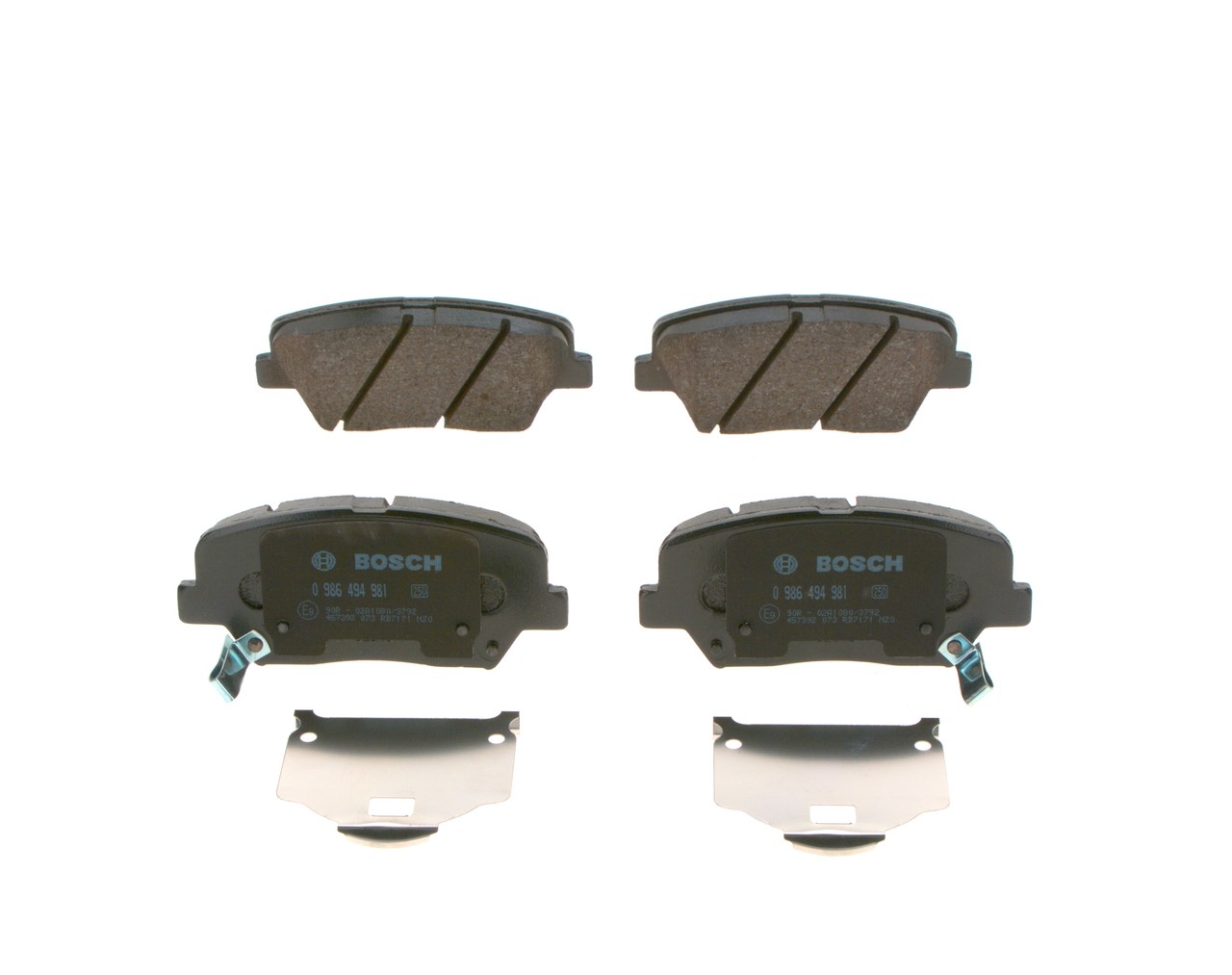 BOSCH Bremseklodser 0986494981 for HYUNDAI KIA