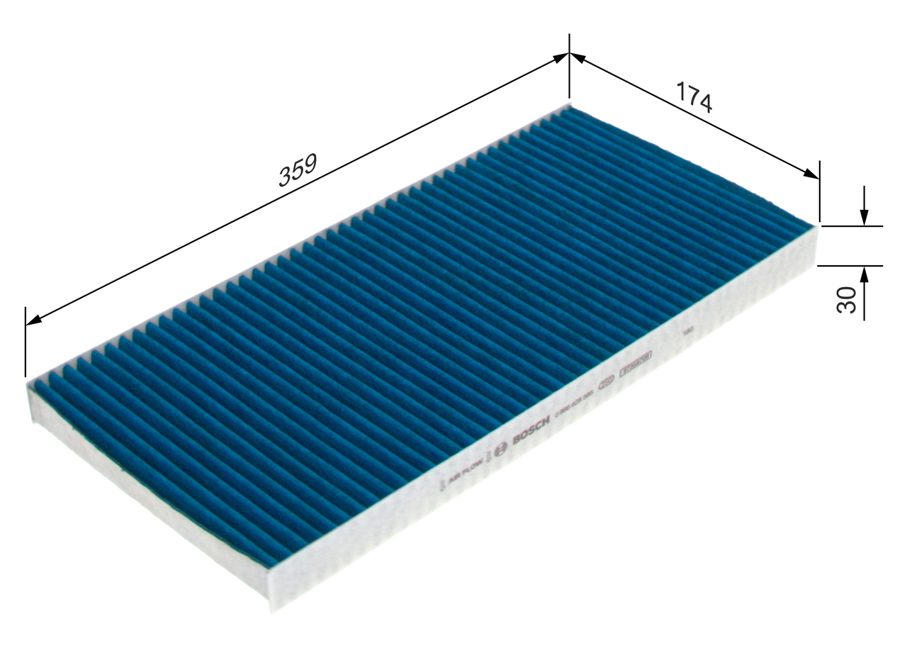 BOSCH Kabineluftfilter 0986628585 for FORD VW CUPRA