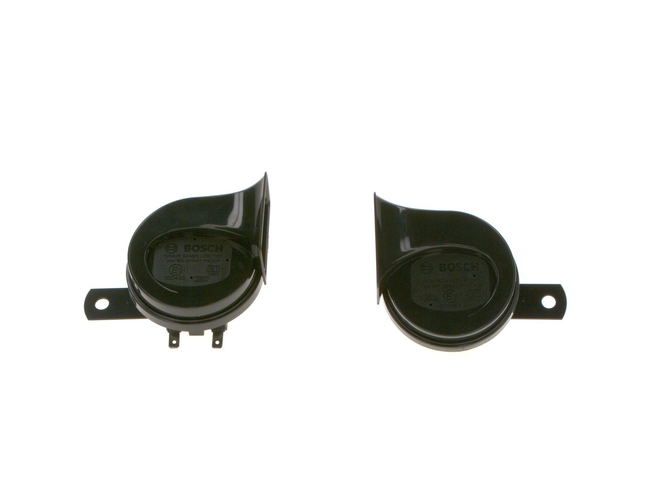 BOSCH Fanfarehorn 0986ah0743 for MERCEDES-BENZ