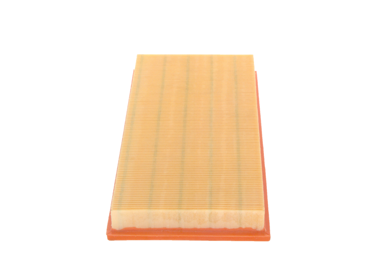 BOSCH Luftfilter 1457429085 Filterindsats length_mm_203|Længde [mm]|335 width_mm_206|Bredde [mm]|164,5 height_mm_209|Højde [mm]|37 37mm for VOLVO CHE