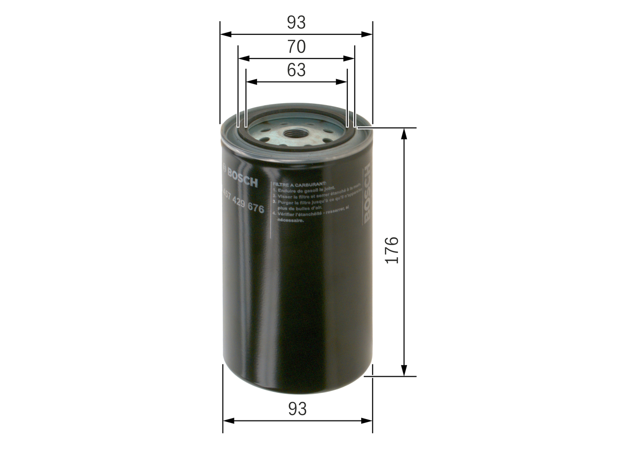 BOSCH 1 457 429 676 for DAF CHEVROLET STEYR