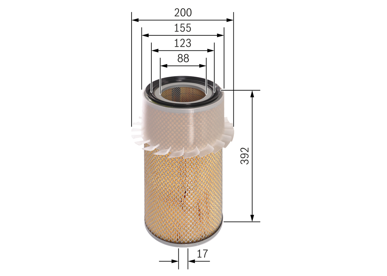 BOSCH 1457429794 200mm for BUELL LANCIA BEDFORD RENAULT FORD GMC LAMBORGHINI TOYOTA MERCEDES-BENZ ISUZU LAND ROVER