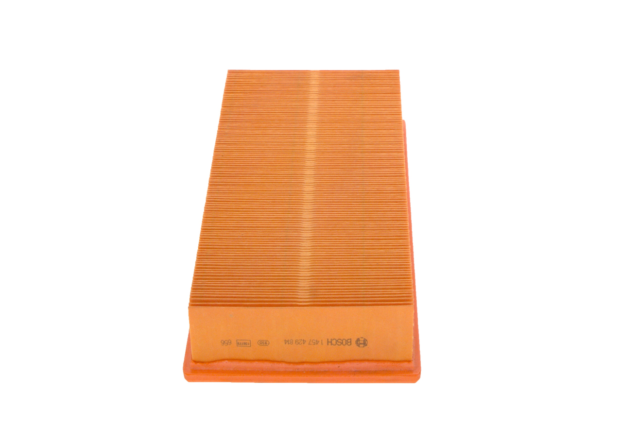 BOSCH Luftfilter 1457429814 Filterindsats length_mm_203|Længde [mm]|325 width_mm_206|Bredde [mm]|150 height_mm_209|Højde [mm]|57 quantity_563|Mængde|1