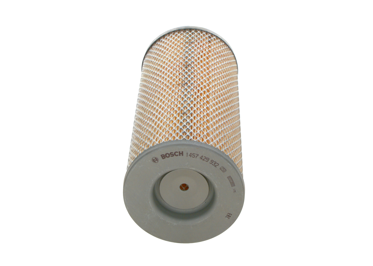 BOSCH Luftfilter 1457429932 Filterindsats outer_diameter_mm_497|Yderdiameter [mm]|126 diameter_1_mm_341|Diameter 1 [mm]|64,5 height_mm_209|Højde [mm]|