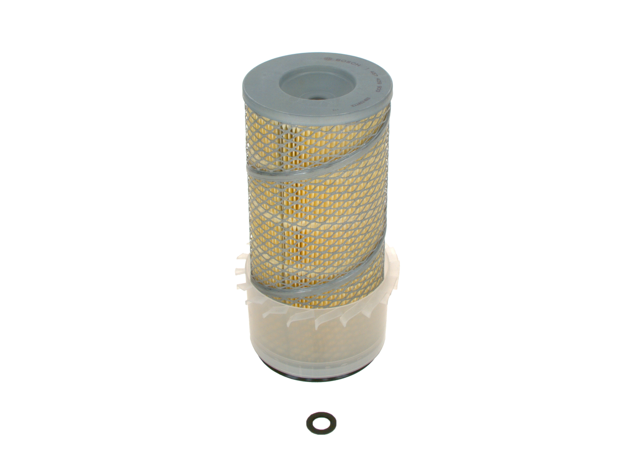 BOSCH Luftfilter 1457429933 Filterindsats outer_diameter_mm_497|Yderdiameter [mm]|161 diameter_1_mm_341|Diameter 1 [mm]|66,5 width_mm_206|Bredde [mm]|