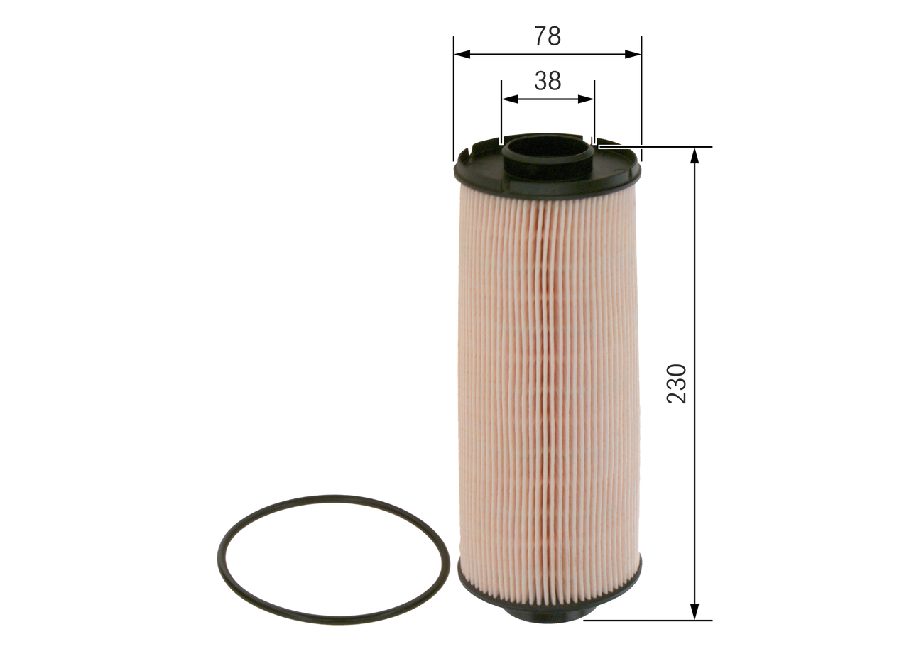Brændstof-filter BOSCH 1 457 431 710