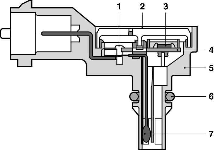 BOSCH Sensor, sugerørstryk 0261230216 for LANCIA PORSCHE MASERATI