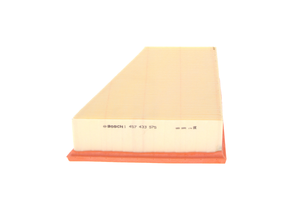 BOSCH Luftfilter 1457433575 Filterindsats length_mm_203|Længde [mm]|213 width_mm_206|Bredde [mm]|220 height_mm_209|Højde [mm]|58 quantity_563|Mængde|1