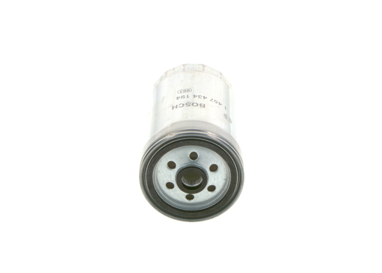 BOSCH Brændstof-filter 1457434194 Påskruet 156mm for PEUGEOT LANCIA
