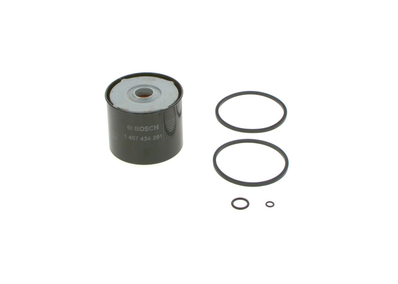 BOSCH Brændstof-filter 1457434201 Filterindsats diameter_mm_200|Diameter [mm]|88,5 inner_diameter_1_mm_995|Inder diameter 1 [mm]|19,2 outer_diameter_1