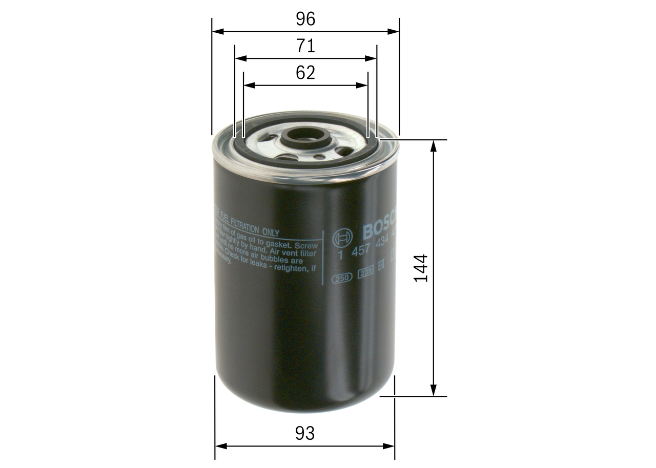 BOSCH 1 457 434 421 for IVECO RENAULT TRUCKS DONGFENG (DFAC) FAW