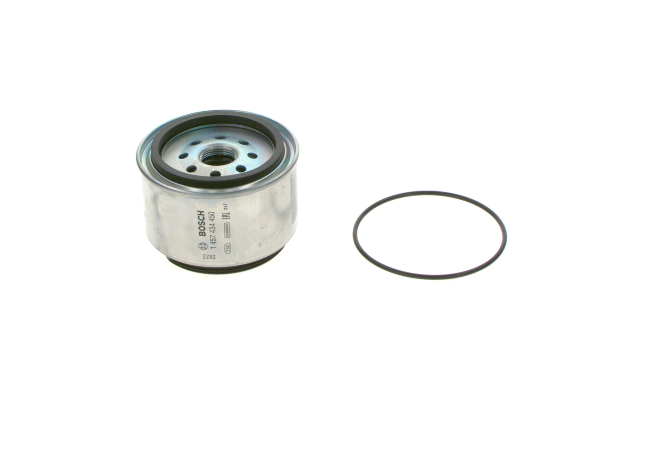 BOSCH Brændstof-filter 1457434450 Påskruet 75mm for DODGE