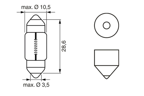 BOSCH Pære 1 987 302 227