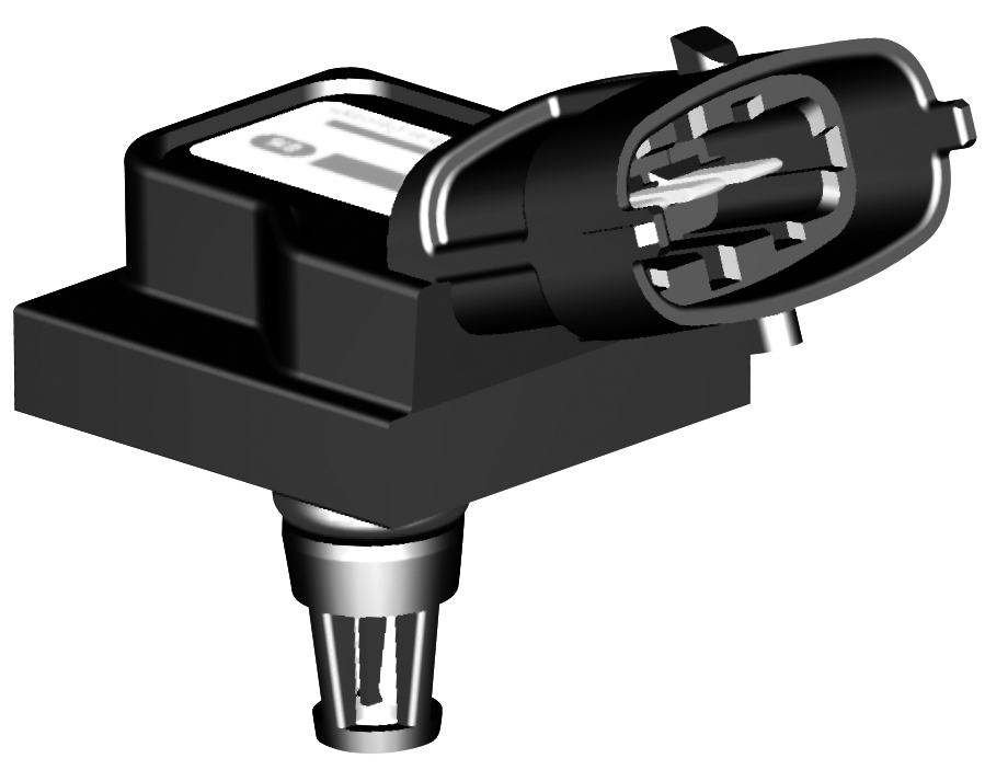 BOSCH Sensor, ladetryk 0281002573 for RENAULT