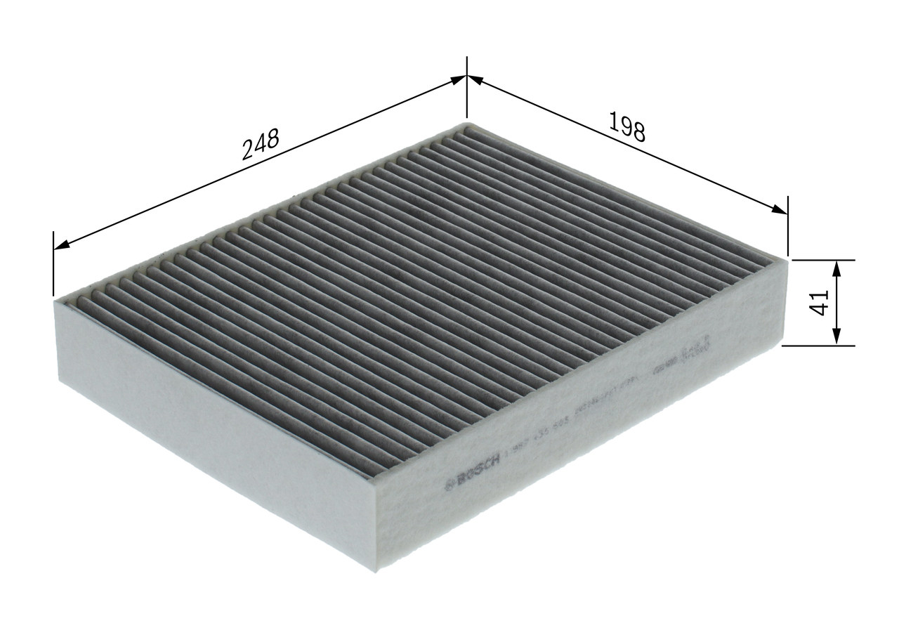 BOSCH Kabineluftfilter 1987435503 for BMW