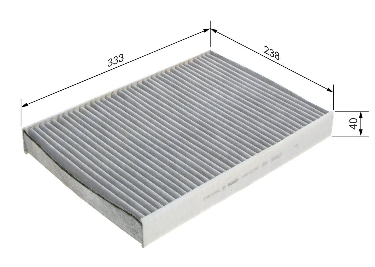 BOSCH Kabineluftfilter 1987435559 for VOLVO