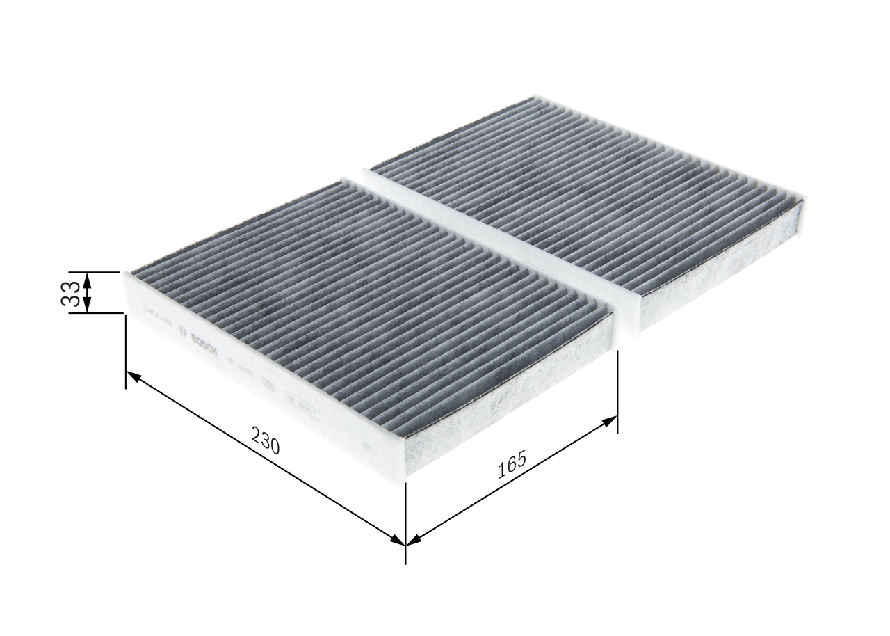BOSCH Kabineluftfilter 1987435578 for ROLLS-ROYCE BMW