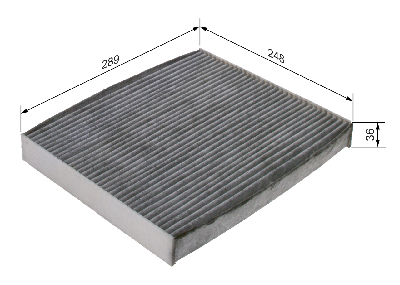 BOSCH Kabineluftfilter 1987435607 for VOLVO LYNK & CO