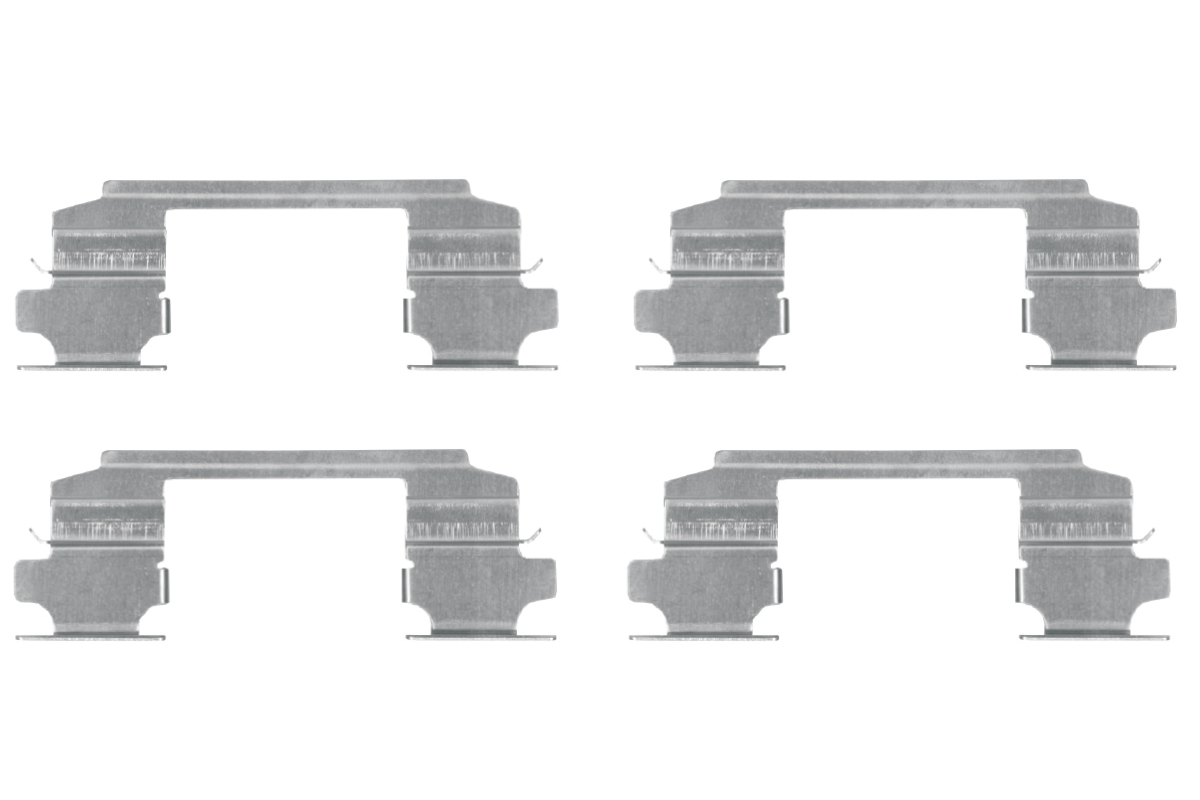 BOSCH Tilbehørssæt, skivebremsebelægning 1987474436 for NISSAN