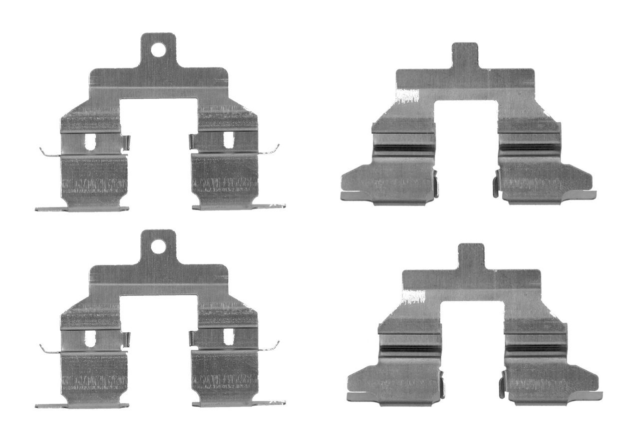 BOSCH Tilbehørssæt, skivebremsebelægning 1987474715 for NISSAN