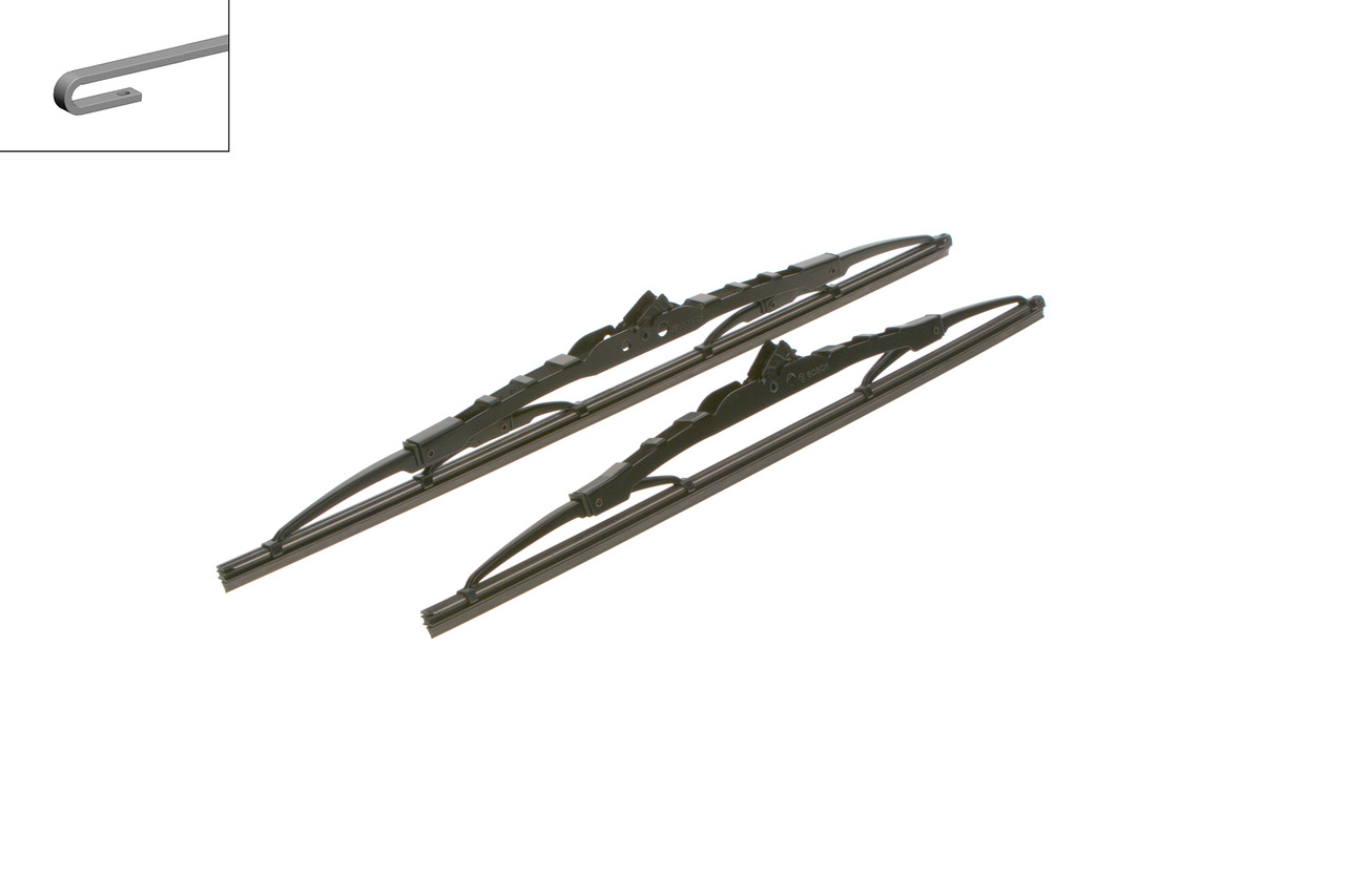 BOSCH Viskerblad 3397001472 foran for PORSCHE