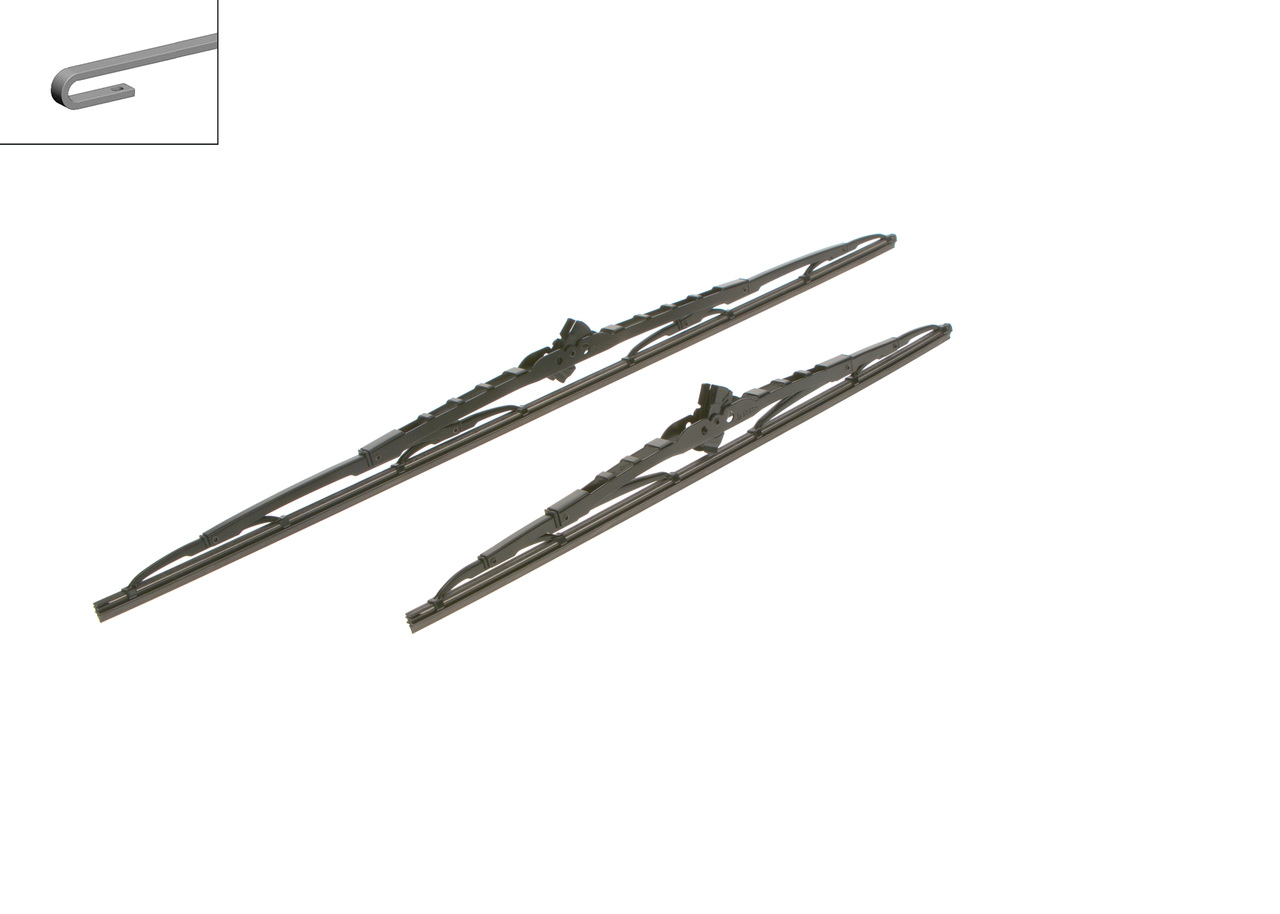 BOSCH Viskerblad 3 397 001 803 foran