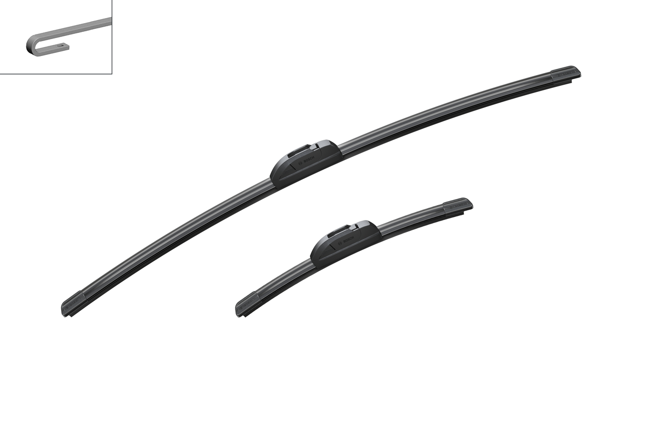 BOSCH Viskerblad 3397014128 foran for NISSAN