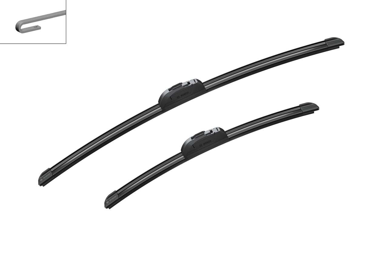 AR989S Bosch Aerotwin Vinduesvisker sæt (57+40cm lange) passer til Fiat Panda årg. 2003 og frem