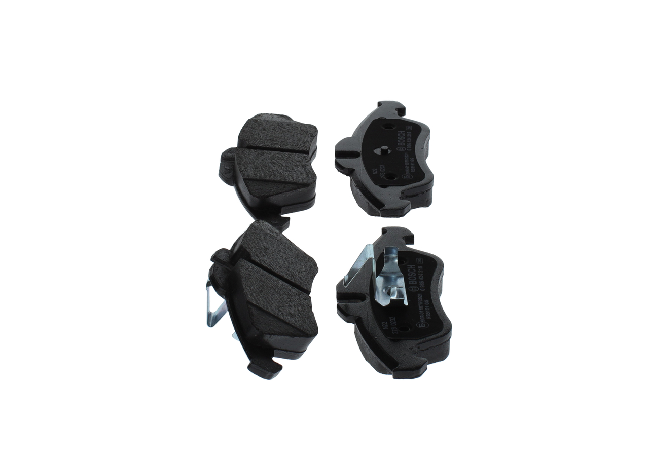BOSCH Bremseklodser 0 986 424 218 for DODGE MERCEDES-BENZ VW
