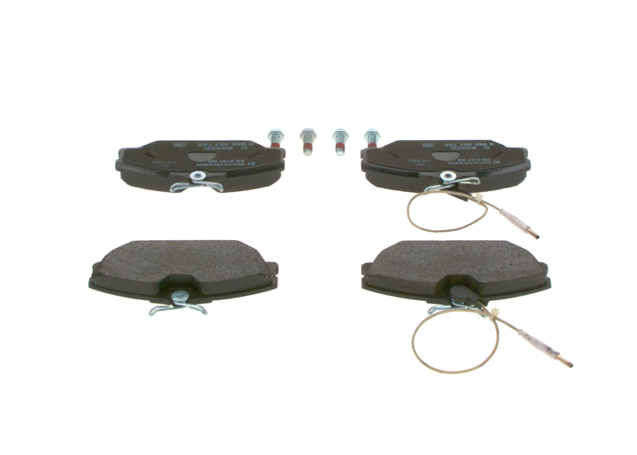 BOSCH Bremseklodser 0986461765 for RENAULT